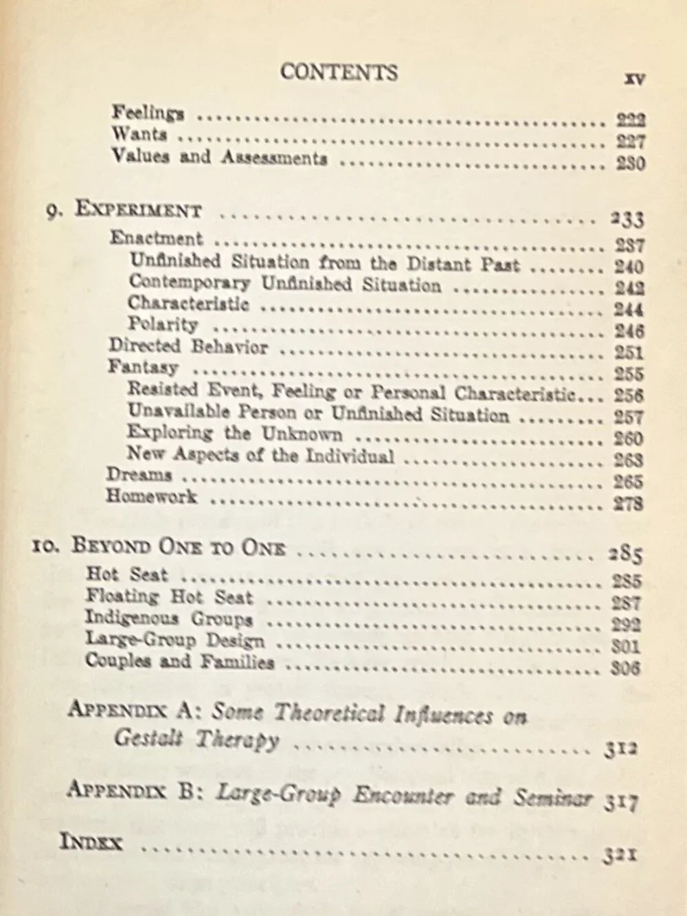 Gestalt Therapy Integrated/Contours of Theory & Practice/Erving & Miriam Polster